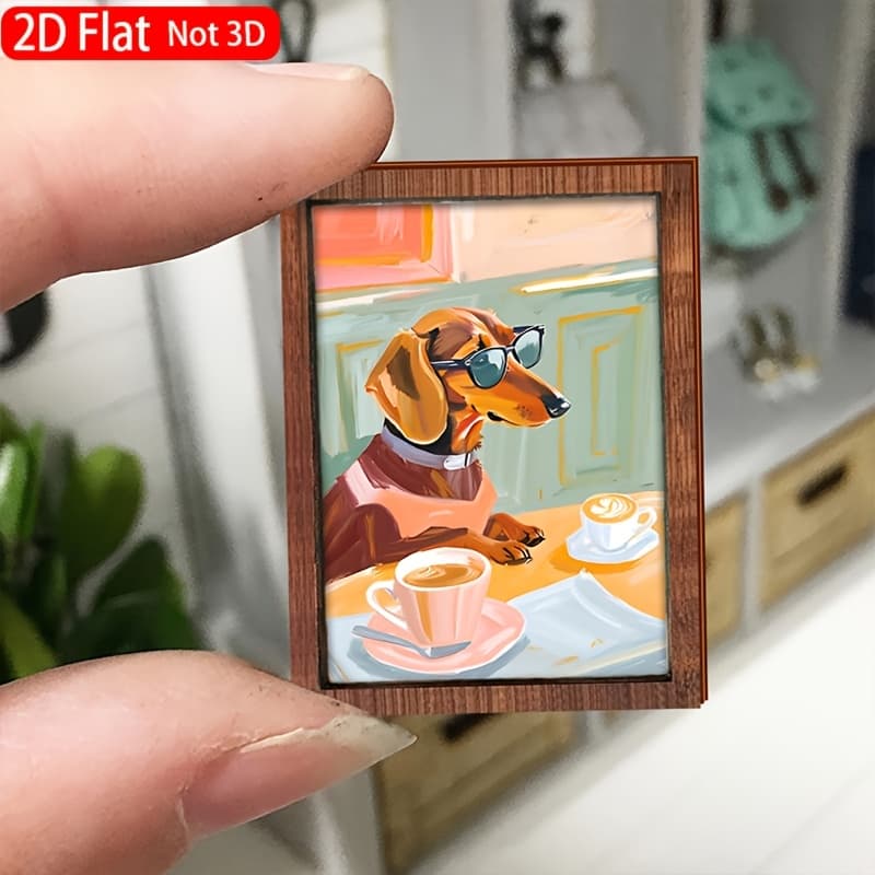 Café Dachshund in Shades